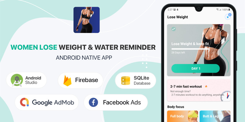 Women Lose Weight Android App