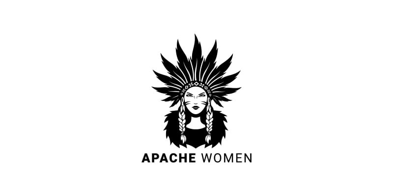 Apache Women Vector Logo