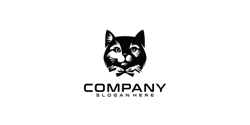 Cat Head Logo
