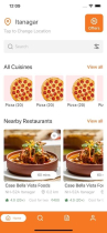 Food Delivery App UI kit iOS Screenshot 5