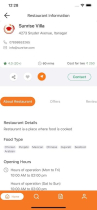 Food Delivery App UI kit iOS Screenshot 7