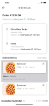 Food Delivery App UI kit iOS Screenshot 17