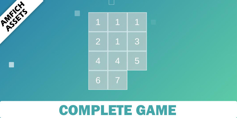 2D Casual Puzzle For Unity