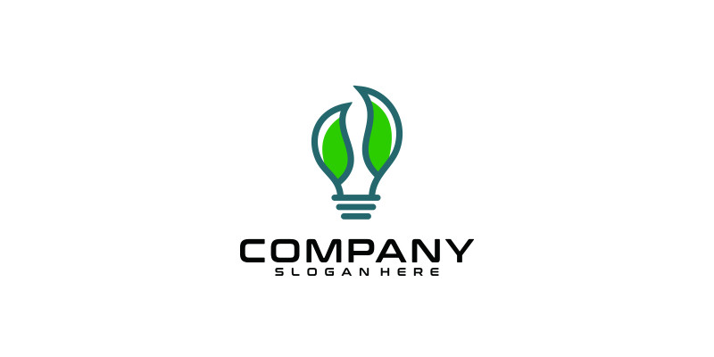 Lamp Leaf Logo