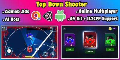 Top Down Shooter Online Multiplayer Unity Code
