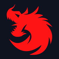Red Dragon Logo Template 