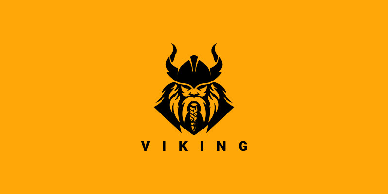 Viking Barbarian Logo Design