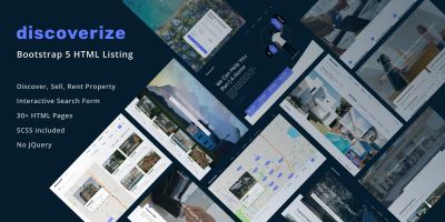 Discoverize - HTML Property Listing