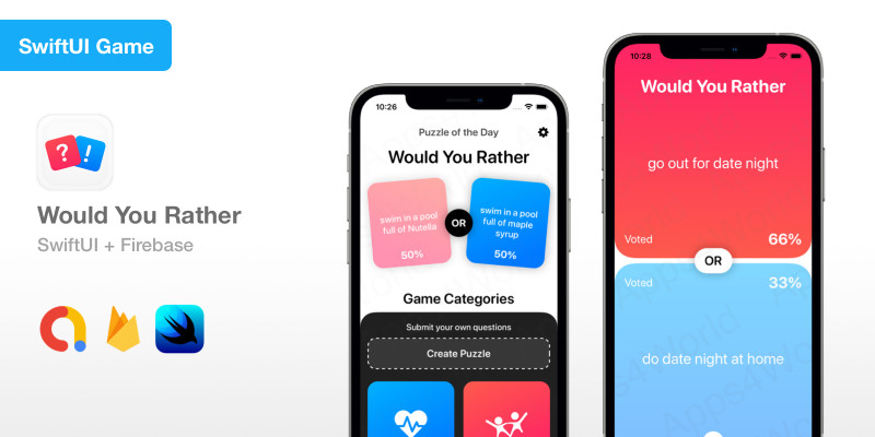 Would You Rather - SwiftUI Game
