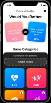 Would You Rather - SwiftUI Game Screenshot 1