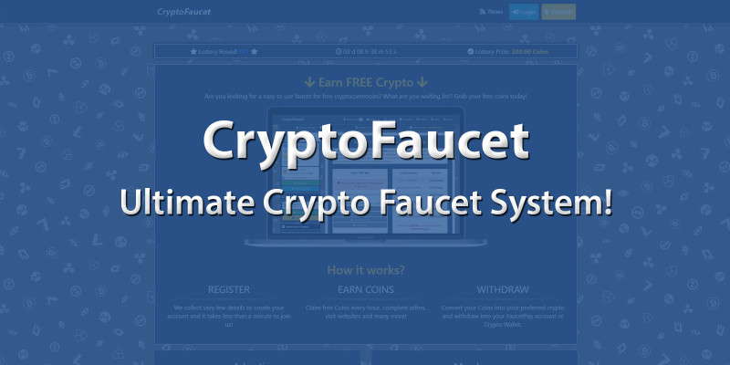 CryptoFaucet - Ultimate Multi Faucet System