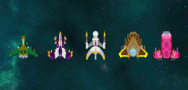 Space Fire - Space Ships Game Assets Screenshot 3