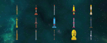Space Fire - Space Ships Game Assets Screenshot 4