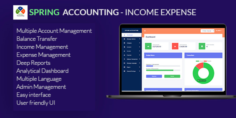 Spring Accounting - Income Expense Management