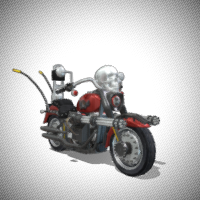 Warrior Bike Off Road - 3D Model