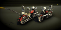 Warrior Bike Off Road - 3D Model Screenshot 2
