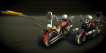 Warrior Bike Off Road - 3D Model Screenshot 3
