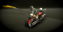 Warrior Bike Off Road - 3D Model Screenshot 4