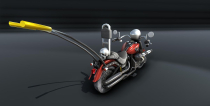 Warrior Bike Off Road - 3D Model Screenshot 5