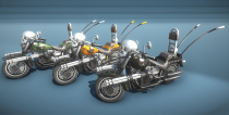 Warrior Bike Off Road - 3D Model Screenshot 9