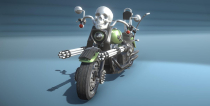 Warrior Bike Off Road - 3D Model Screenshot 10