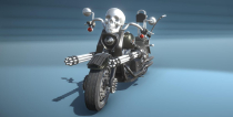 Warrior Bike Off Road - 3D Model Screenshot 11