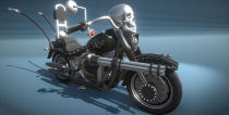 Warrior Bike Off Road - 3D Model Screenshot 15