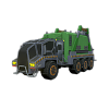 A Futuristic Goods Carrying Truck - 3D Object