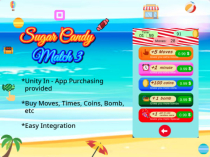 Sugar Candy Match 3 - Complete Unity Project Screenshot 8
