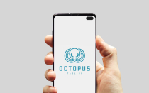 Modern octopus logo template Screenshot 2