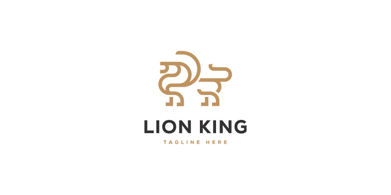 Royal Lion Logo Template