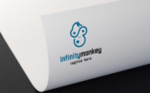 Infinity Monkey Logo Template Screenshot 1
