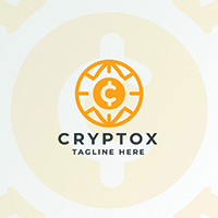 Bitcoin Crypto Currency Logo