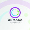 Ormaka O Letter Logo