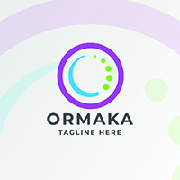 Ormaka O Letter Logo