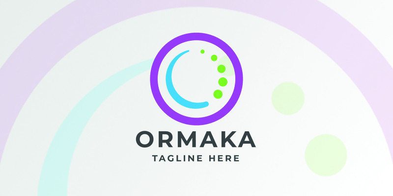 Ormaka O Letter Logo