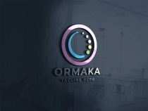 Ormaka O Letter Logo Screenshot 1