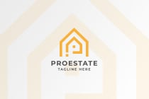 Professional Real Estate Letter P Logo Screenshot 5