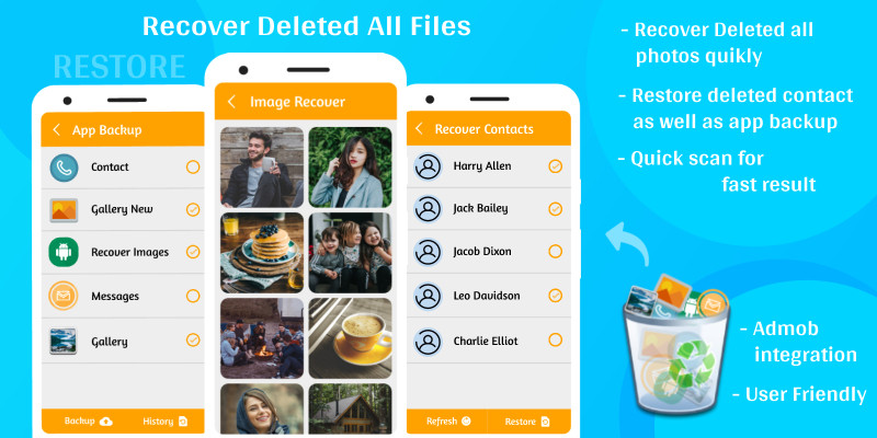 Recover Deleted Photos - Android Source Code