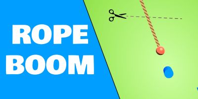 Rope Boom - Unity game
