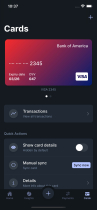 Banking One - Mobile App UI Kit Ionic 6 Screenshot 1