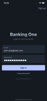 Banking One - Mobile App UI Kit Ionic 6 Screenshot 4