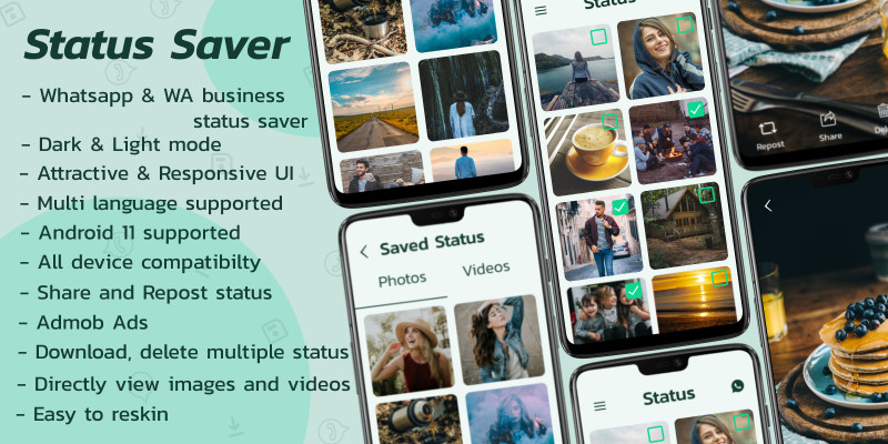 Whatsapp Status Saver - Android Source Code
