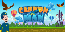 Cannon Man Fly To Infinity - Unity Screenshot 6