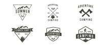 Set Badges Mountain Logos Screenshot 2