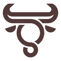 Modern and Stylish Bull Logo Template