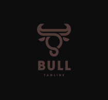 Modern and Stylish Bull Logo Template Screenshot 1
