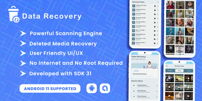 Data Recovery - Android App Source Code