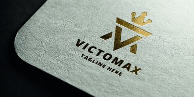 Victory Max Letter V Logo