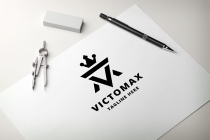 Victory Max Letter V Logo Screenshot 1